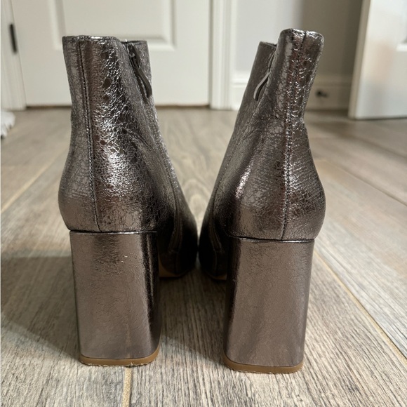 Shu Shop Silver Booties - Picture 4 of 6